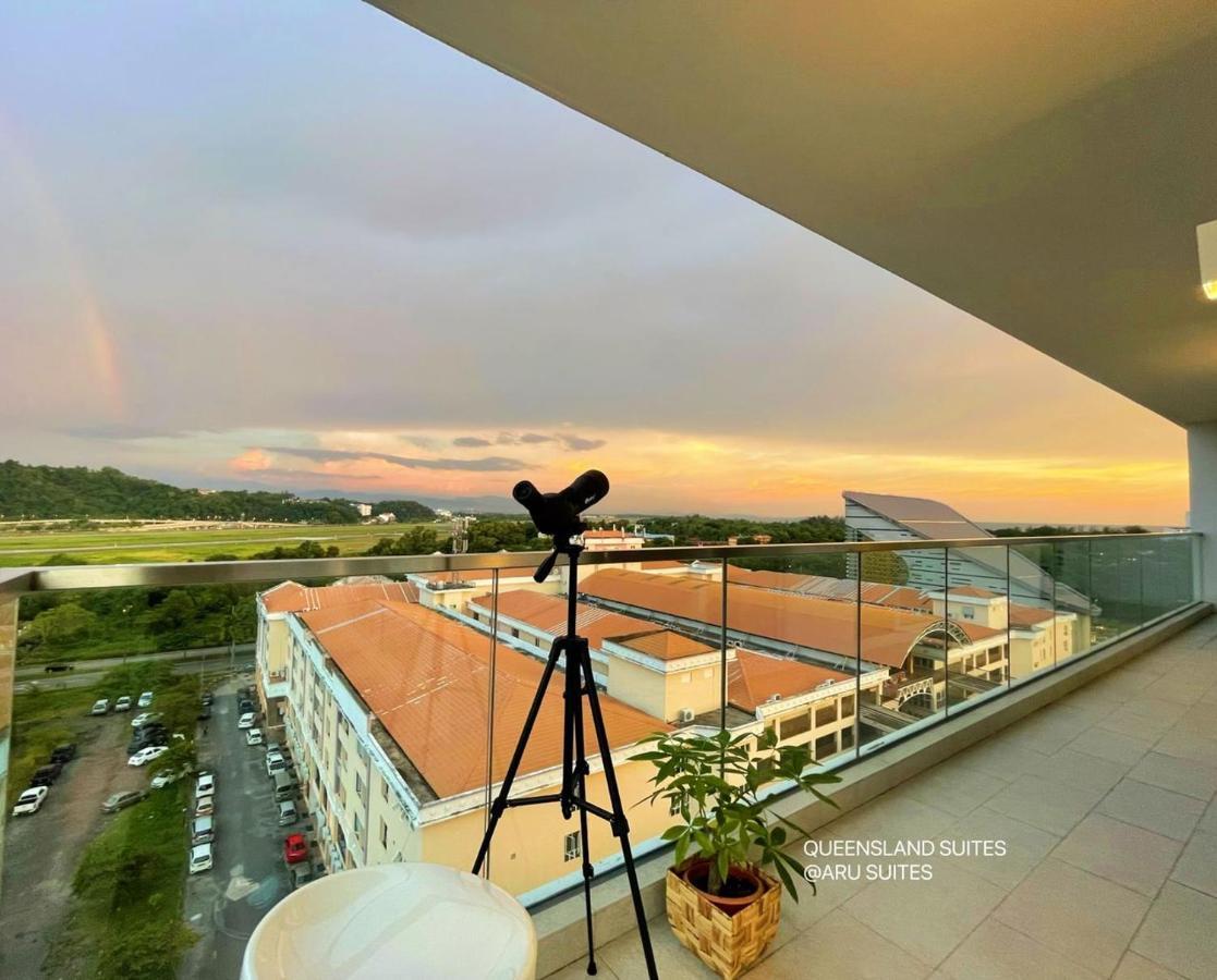 Queensland Suites At Aru Suites, Kota Kinabalu Exteriör bild