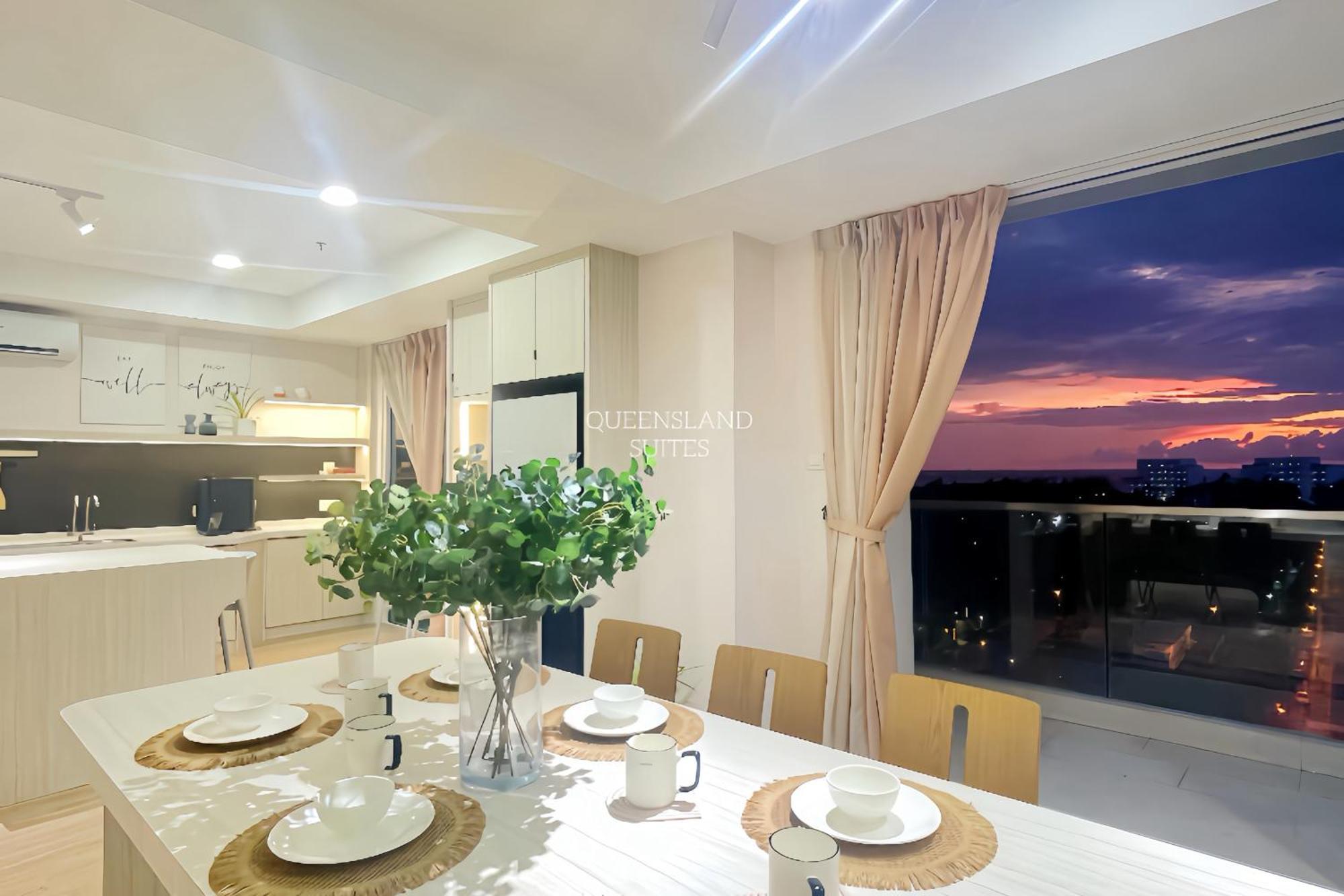 Queensland Suites At Aru Suites, Kota Kinabalu Exteriör bild