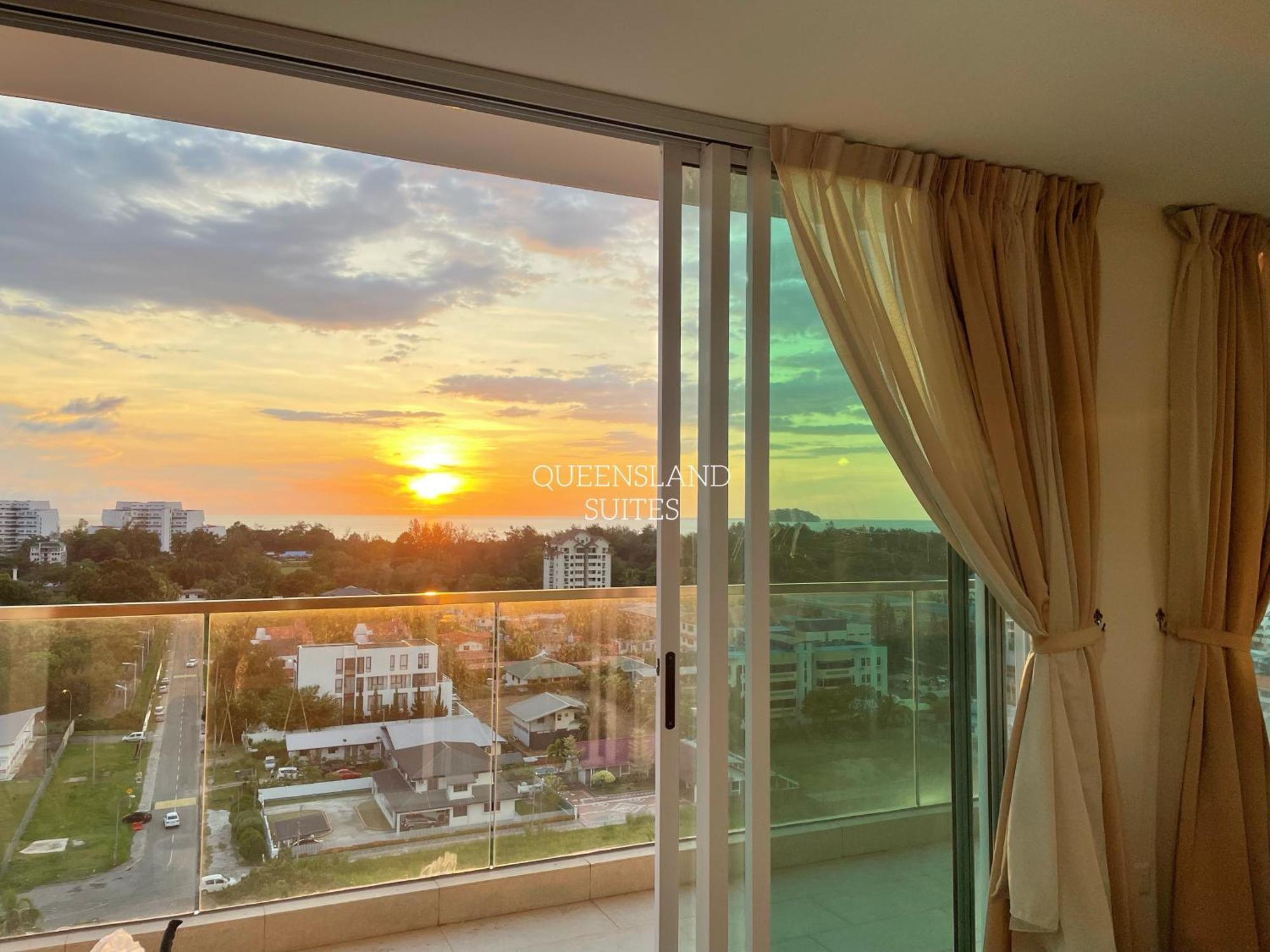 Queensland Suites At Aru Suites, Kota Kinabalu Exteriör bild