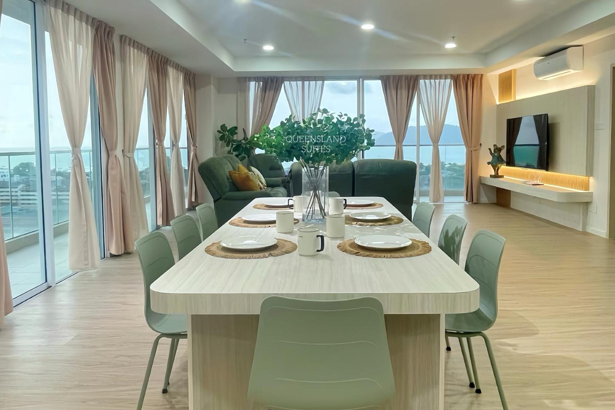 Queensland Suites At Aru Suites, Kota Kinabalu Exteriör bild