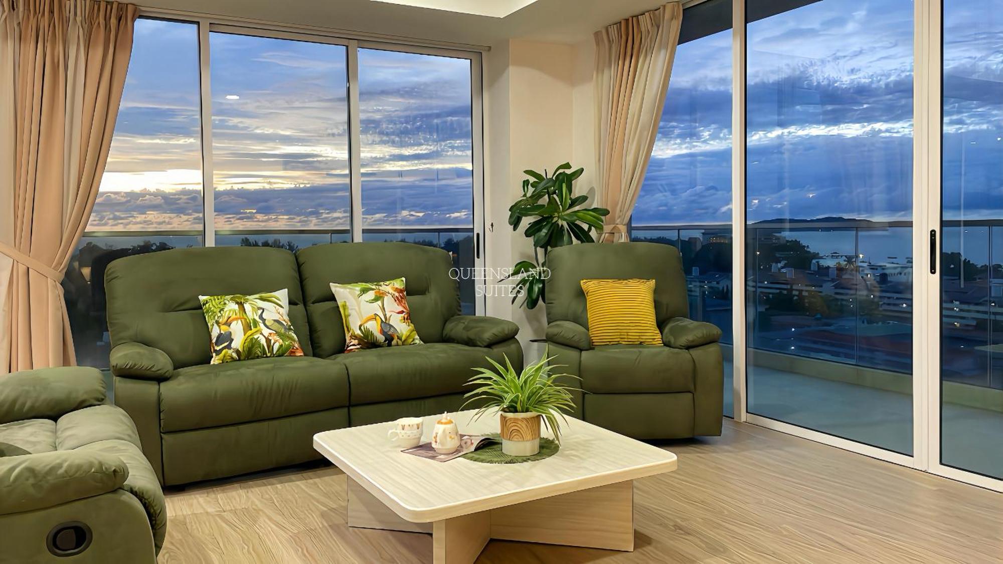 Queensland Suites At Aru Suites, Kota Kinabalu Exteriör bild